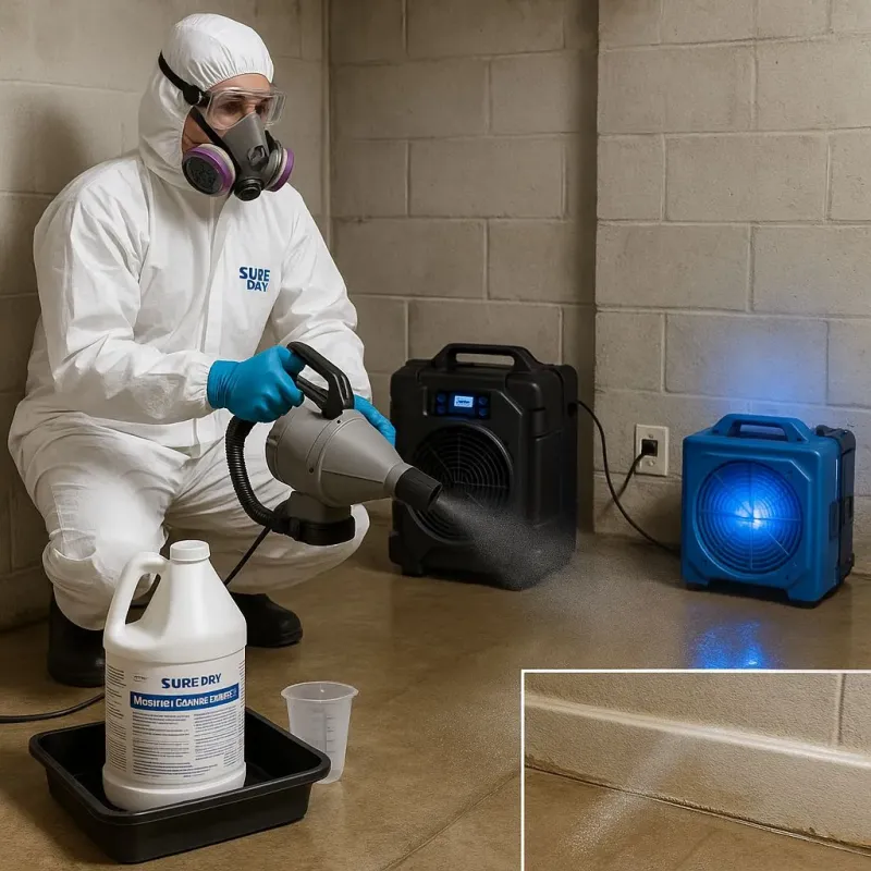 Sanitization and Odor Removal process in Concord, MO
