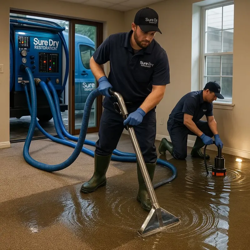 Water Extraction and Removal process in Concord, MO
